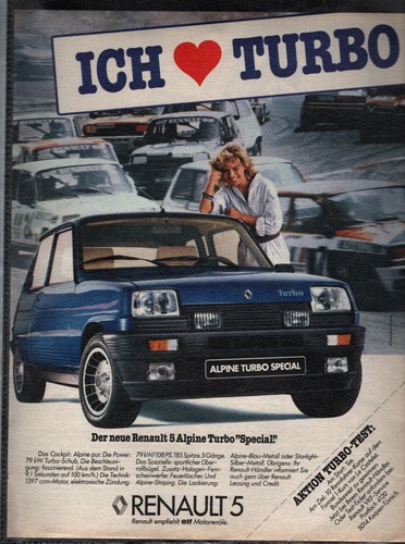 Annuncio pubblicitario renault - pubblicitario,