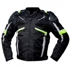 Giacca Giubbotto Moto Giudici 929 Man Nero Giallo 3 Strati Fluo 4 Stagioni