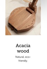 Pressa per tortilla in legno