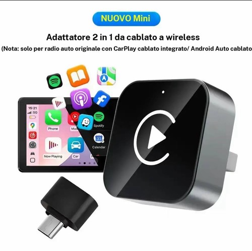 Adattatore wireless carplay - carplay, &