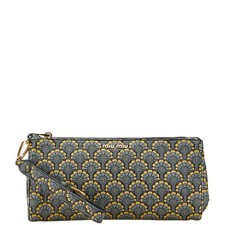 Pochette Miu Miu Madras stampa