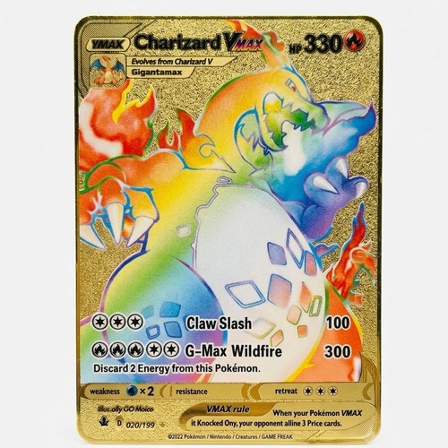 Charizard vmax pokemon metal - charizard,