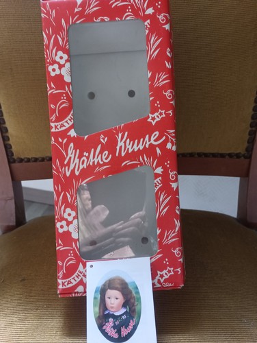 Käthe kruse boîte - boîte, poupée