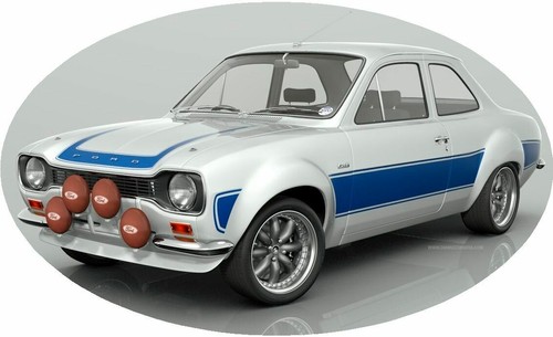 Adesivi ford escort mk1 rs2000 - adesivi,