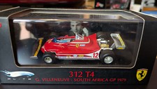 Ferrari 312T4 Villeneuve Winner South Africa GP 1979 1/43 Hot Wheels Elite F1 LE