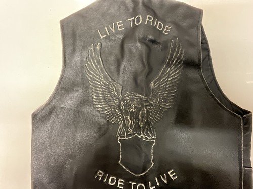 Gilet motociclista pelle - motociclista,