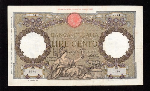 Cento 100 lire aquila romana - cento,