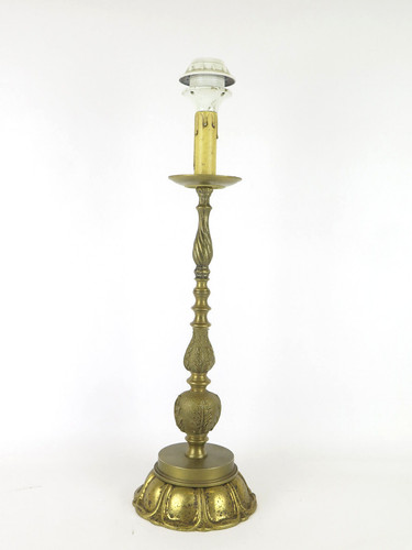 Lampada scrvania bronzo - in,