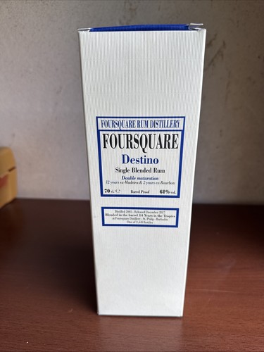 Rum foursquare destino - rum, 61%