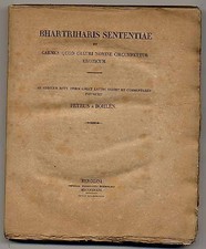 1833 Bohlen: Bhartriharis