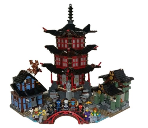 Lego ninjago temple - ninjago, of