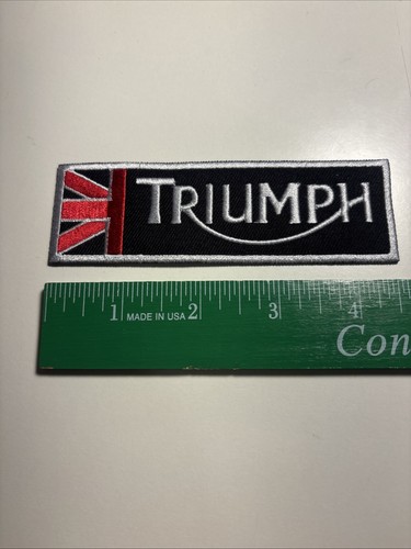 Triumph moto ricamato - moto,