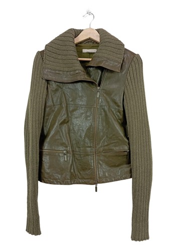 Stefanel giacca pelle donna - giacca,