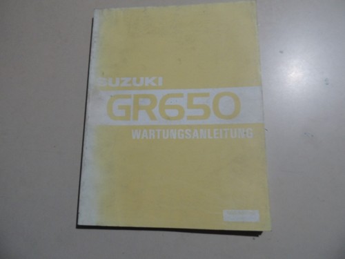 Manuale officina suzuki 650 - suzuki,