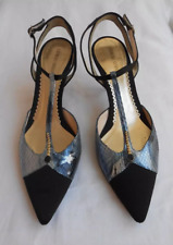 Giorgio Armani VINTAGE Scarpe Sandali a punta Tacco medio cm 7 numero 37