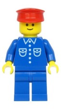 Lego Minifigura Macchinista