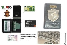 Portafoglio pelle guardie - portafoglio,