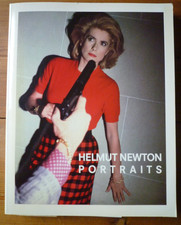 Helmut Newton Portraits 1987 Bilder aus Europa und Amerika + Zeitungsartikel
