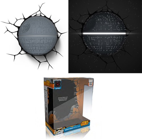 Lampada muro star wars - lampada,