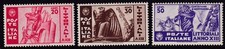 K174 REGNO D’ITALIA – Littoriali, serie n. 377/379 – MNH**