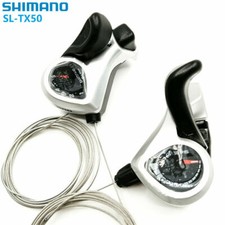 Leva Cambio Shimano SL-TX50 3/6/7/18/21 Velocità MTB Bici Bicicletta Trigger