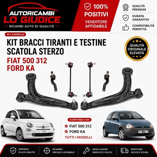 Kit bracci tiranti testine - e,