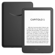 Kindle 2022 eBook Reader 6 Pollici 16GB Nero Senza Pubblicità | Amazon Warehouse