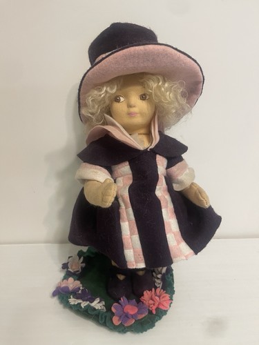 Antique felt lenci doll - antique,