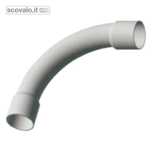 Curva tubo rigido 25mm - curva, 90°