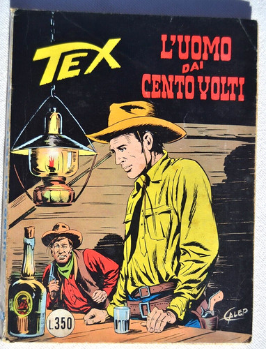 Tex 186 uomo dai - l'uomo, cento