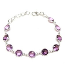 Bracciali ametista viola
