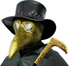 Maschera Del Medico Della Peste Becco D'Oro, Bambini E Adulti