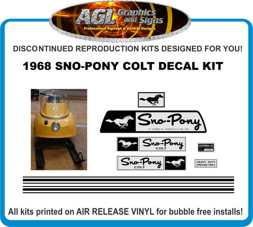 1968 sno pony colt - 1968, sno-pony