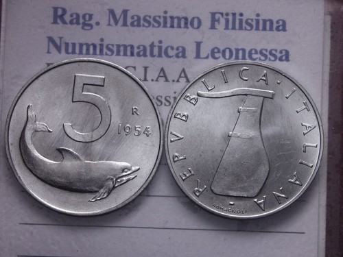 Italia repubblica lire - repubblica, 5
