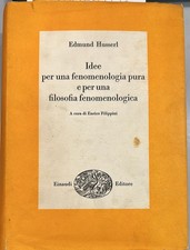 idee per una fenomenologia