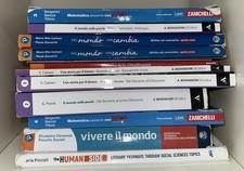 Lotto libri usati scolastici 4ª/5ª superiore