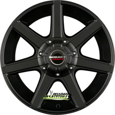 4x Borbet CWE nero opaco