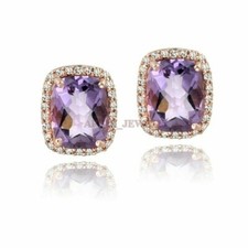 Naturale Ametista Gemma Rosa