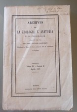 Giovanni Canestrini AUTOGRAFO