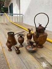 Set di 7 antichi oggetti in