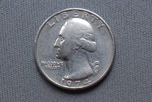 Usa 1974 quarter dollar - usa,