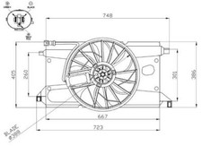 Ventola, Raffreddamento motore