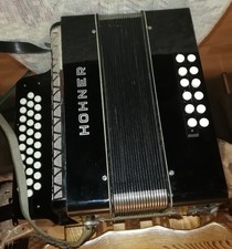 Hohner Pre- Corona III modello R fisarmonica con impugnatura a bottone