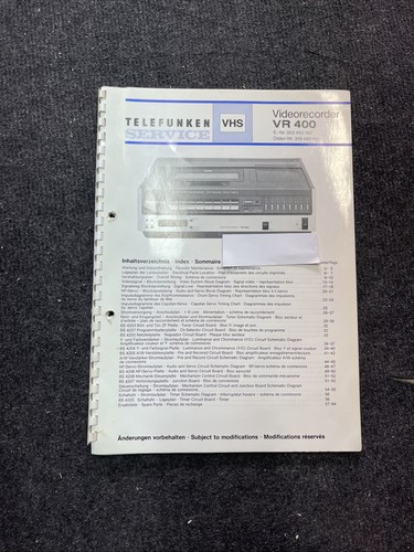 Videoregistratore telefunken - videoregistratore,