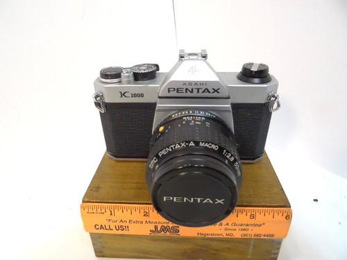 Asahi pentax k1000 fotocamera - asahi,