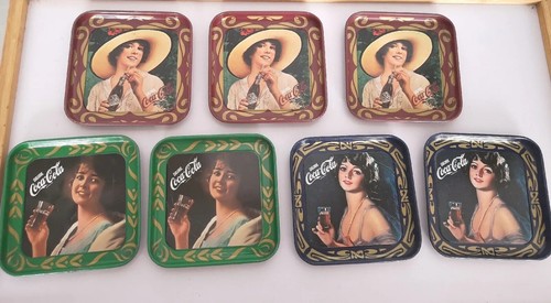 Set sottobicchieri latta - 7,