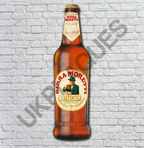 Birra moretti 4ft wall - birra,