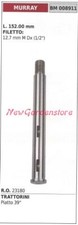 Albero mozzo portalama trattorino rasaerba tagliaerba piatto 39" MURRAY 008911