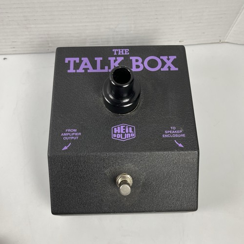 The talk box heil - box, jim