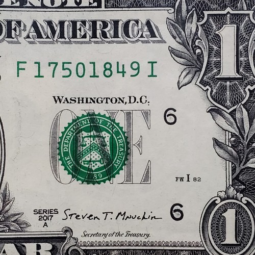 Banconota dollaro 2017a - 1,